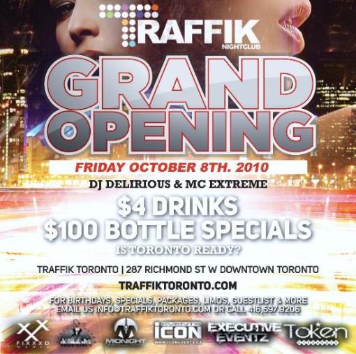 Traffik Nightclub Toronto 